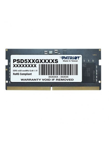 PATRIOT RAM SODIMM 16GB DDR5 4800MHZ