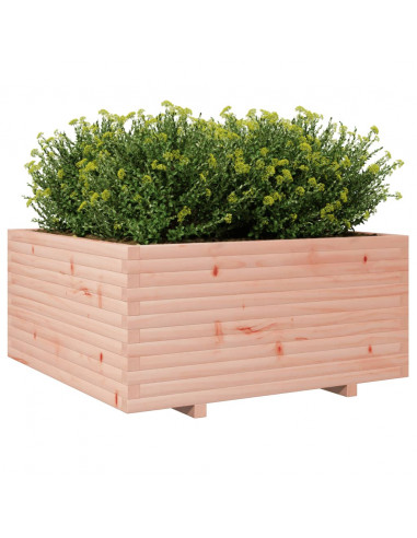 Fioriera da Giardino 100x100x49,5 cm Legno Massello di Douglas