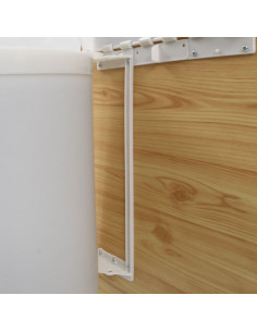 Pattumiera da Incasso per Cucina in Plastica 12 L