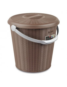Pattumiera Stefanplast 29601 ELEGANCE Tortora