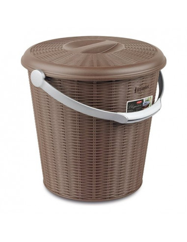 Pattumiera Stefanplast 29601 ELEGANCE Tortora