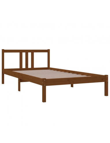 Giroletto Marrone Miele in Legno Massello 100x200 cm