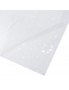 Pellicola Finestra Smerigliata Motivo Arcobaleno 3D 45x2000 PVC