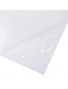 Pellicola Finestra Smerigliata Motivo Arcobaleno 3D 90x2000 PVC