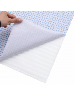 Pellicola per Finestra Design Smerigliato Strisce 60x1000cm PVC