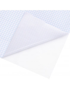 Pellicola per finestre Bianco satinato 90x500 cm PVC