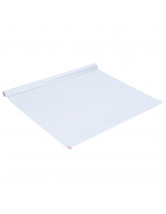 Pellicola per Finestra Smerigliata Motivo Tenda 45x500 cm PVC