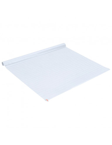 Pellicola per Finestra Smerigliata Motivo a Righe 45x500 cm PVC