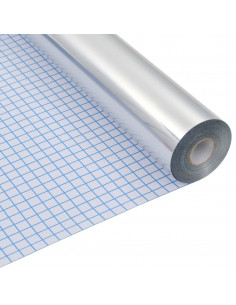 Pellicola Privacy Riflettente a Specchio Autoadesiva 0,9x10m
