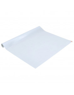 Pellicola Statica Smerigliata Bianco Trasparente 45x500 cm PVC