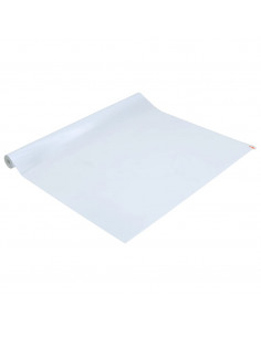 Pellicola Statica Smerigliata Bianco Trasparente 60x1000 cm PVC
