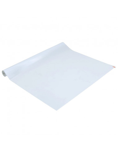 Pellicola Statica Smerigliata Bianco 60x1000 cm PVC
