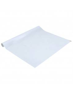 Pellicola Statica Smerigliata Bianco Trasparente 60x2000 cm PVC