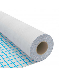 Pellicole Autoadesive per Mobili 2 pz Legno Bianco 500x90cm PVC