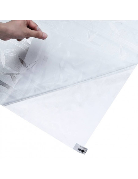 Pellicole per Finestre Smerigliate 2pz Motivo Bambù in PVC
