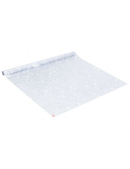 Pellicole per Finestre Smerigliate 4pz Motivo Fiori in PVC