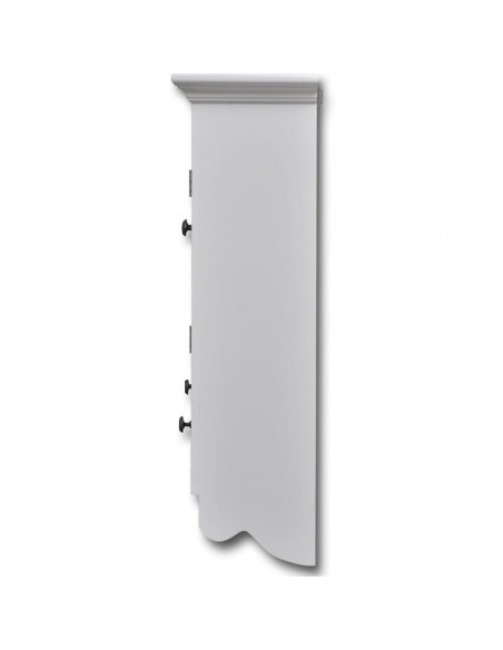 Pensile da Cucina in Legno con Anta in Vetro