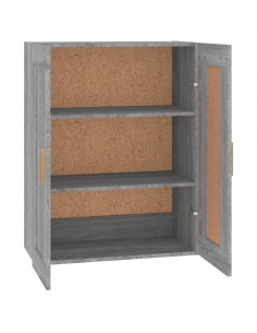 Pensile Grigio Sonoma 69,5x32,5x90 cm in Legno Multistrato