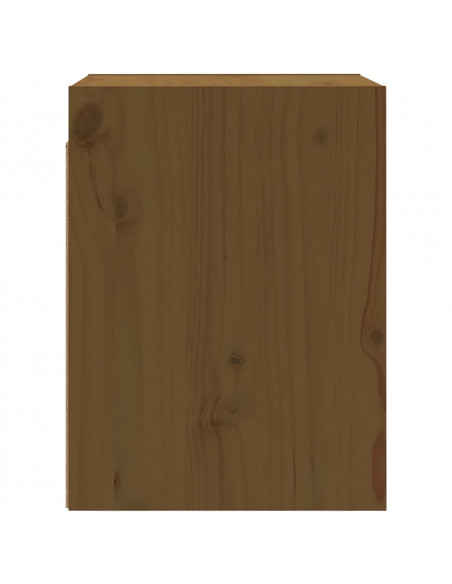 Pensile Marrone Miele 30x30x40 cm in Legno Massello di Pino