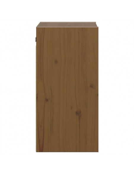 Pensile Marrone Miele 30x30x60 cm in Legno Massello di Pino