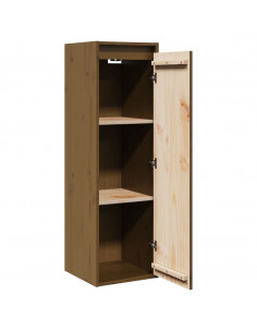 Pensili Miele 2 pz 30x30x100 cm in Legno Massello di Pino