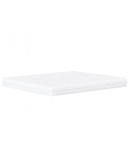 Letto con Materasso Grigio Chiaro 160x200 cm in Velluto