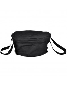 Pentola casseruola da campeggio in ghisa con coperchio