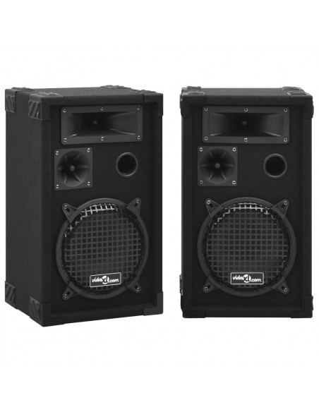 Altoparlanti da Palco Hifi Professionali Passivi 2 pz 800W Neri