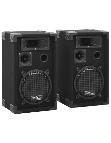 Altoparlanti da Palco Hifi Professionali Passivi 2 pz 800W Neri