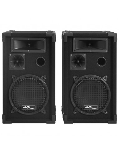 Altoparlanti da Palco Hifi Professionali Passivi 2 pz 800W Neri