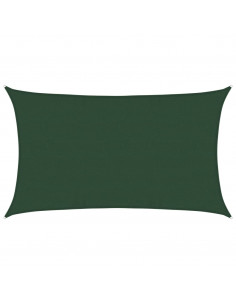 Vela Parasole 160 g/m² Verde Scuro 5x8 m in HDPE 2