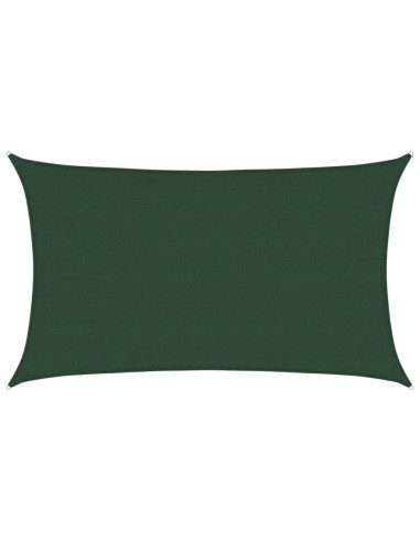 Vela Parasole 160 g/m² Verde Scuro 5x8 m in HDPE