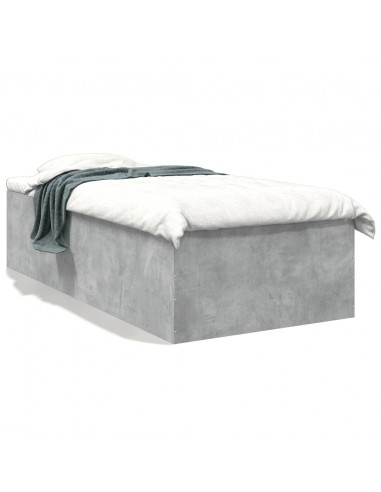 Giroletto Grigio Cemento 90x190 cm in Legno Multistrato