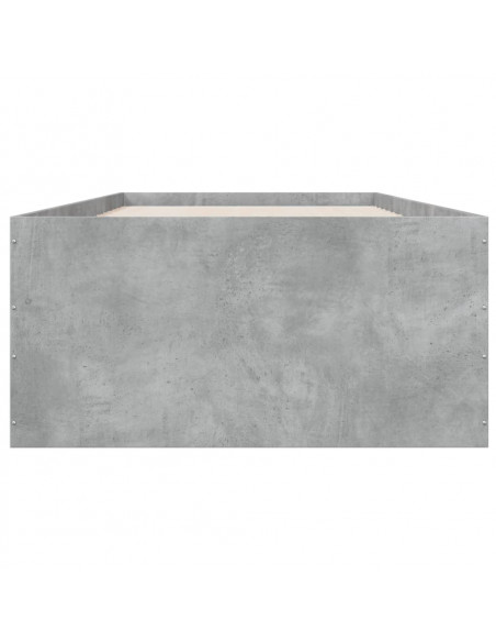 Giroletto Grigio Cemento 90x190 cm in Legno Multistrato