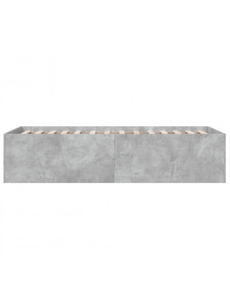 Giroletto Grigio Cemento 90x190 cm in Legno Multistrato