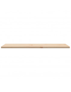 Piani Tavolo 2 pz 80x40x1,7 cm Rettangolare Legno Massello Pino