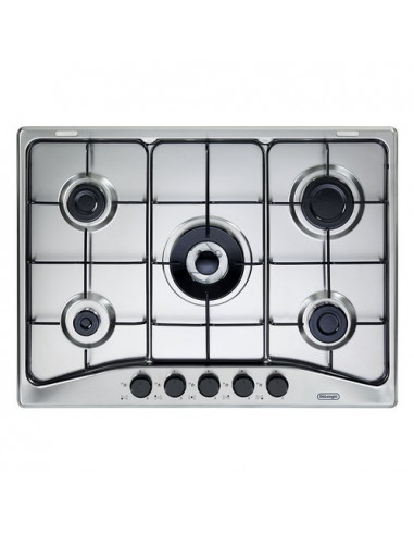 Piano cottura gas De Longhi FAMILY Ffa 57 Asv Inox
