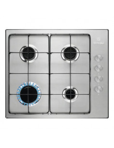 Piano cottura gas Electrolux 949 640 589 SERIE 300 Kgs6404Sx Slim Side