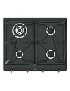 Piano cottura gas Smeg COLONIALE Srv864Aogh Antracite