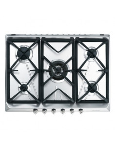 Piano cottura gas Smeg CONTEMPORANEA Srv576Gh5 Inox