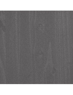 Piano Credenza HAMAR Grigio Chiaro 85x35x100 cm Legno di Pino