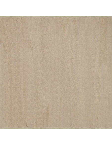 Piano Credenza HAMAR Miele 85x35x100 cm Legno Massello di Pino