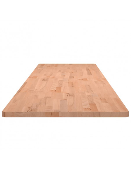 Piano per Banco da Lavoro 220x55x2,5 cm Legno Massello Faggio