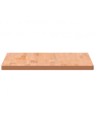 Piano per Banco da Lavoro 80x55x2,5 cm Legno Massello Faggio