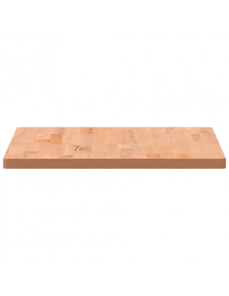 Piano per Banco da Lavoro 80x55x2,5 cm Legno Massello Faggio