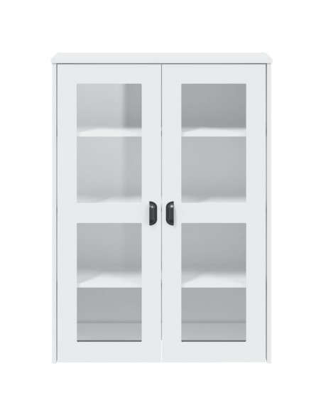 Piano per Credenza VIKEN Bianco in Legno Massello di Pino