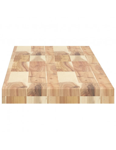 Piano per Tavolo 120x30x4 cm Rettangolare Legno Massello Acacia