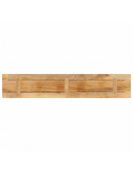Piano per Tavolo 140x20x2,5 cm Rettangolare Legno Mango Grezzo