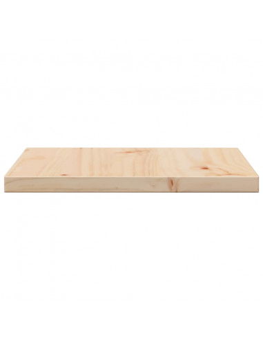 Piano per Tavolo 40x40x2,5 cm Quadrato Legno Massello di Pino