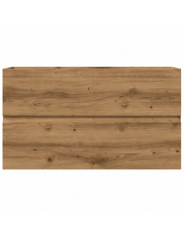 Mobile Lavabo Rovere Artigianale 90x38,5x45 cm in Truciolato